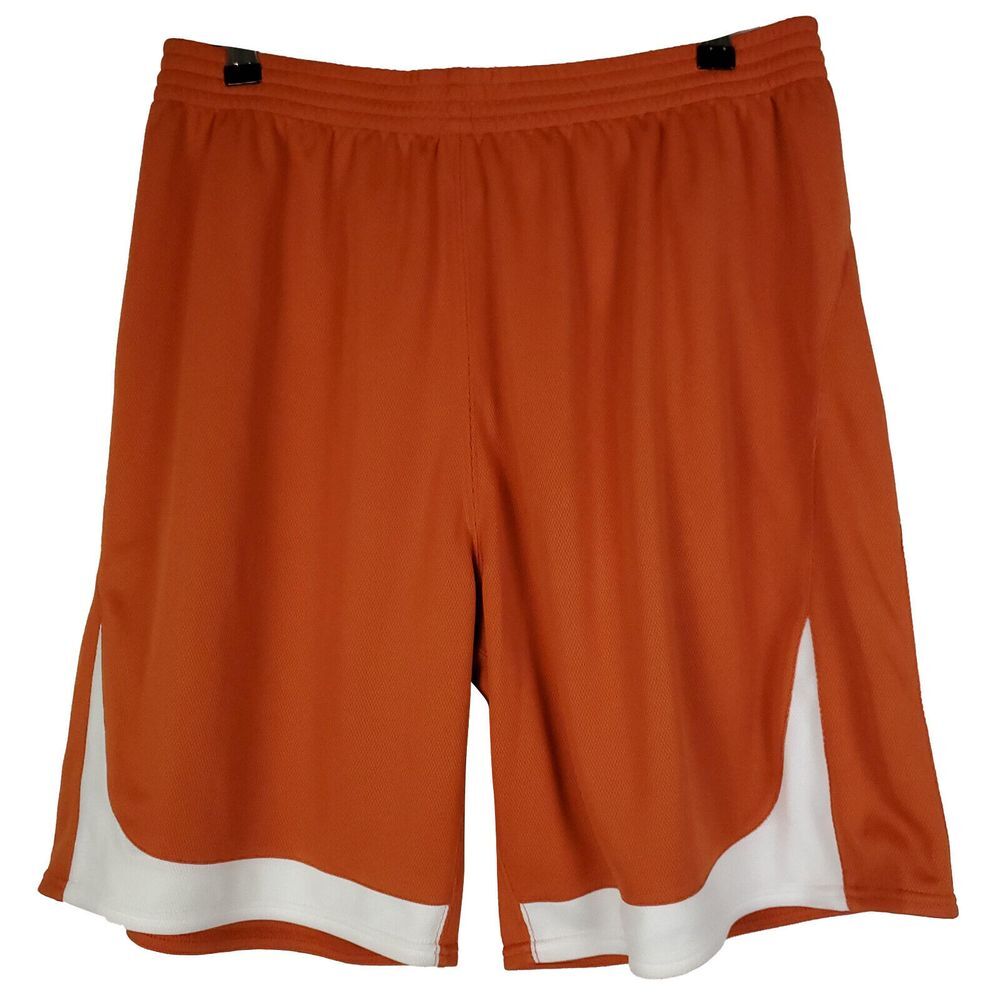 Texas Longhorns Mitchell & Ness NCAA‎ L Large Authentic Jersey Shorts Orange NWT